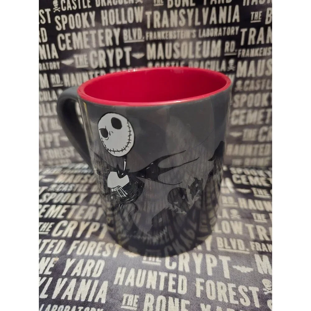 Tim Burton The Nightmare Before Christmas Coffee Mug Disney Jack Skellington